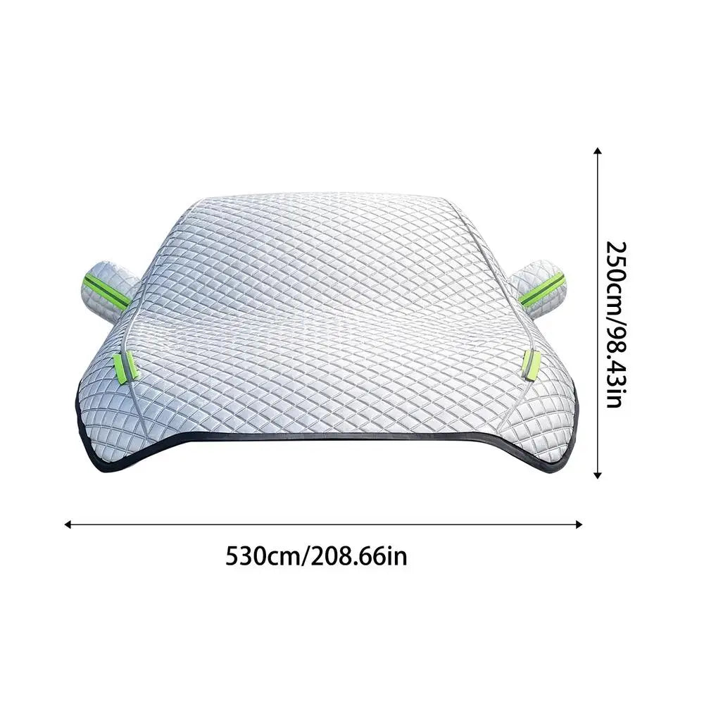 Car Cover Waterproof Outdoor Hail Protect Protector Outer Covers Exterior Awning Half External Anti Haile Universal Antihail
PROTEZIONE PER AUTO CONTRO LA GRANDINE