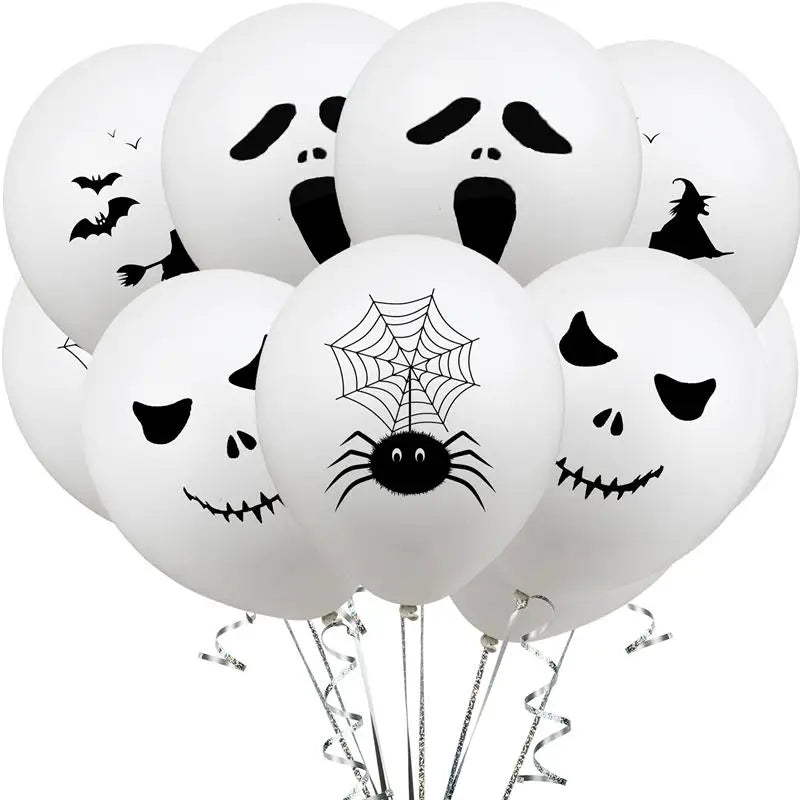 12 PALLONCINI TEMA HALLOWEEN