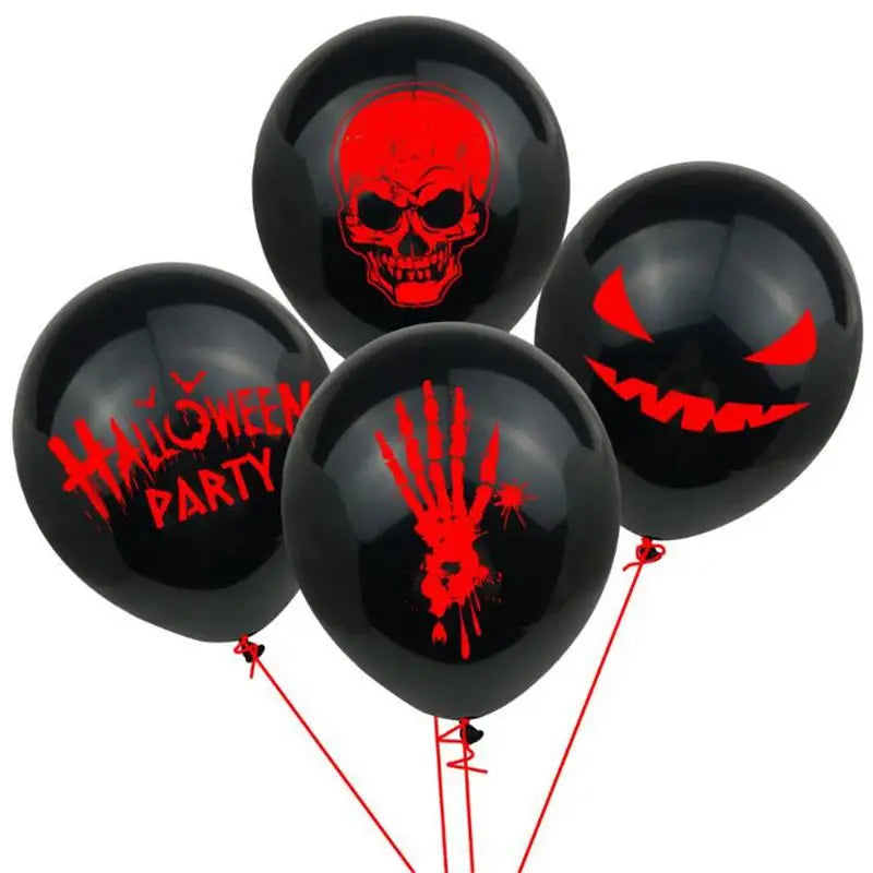 12 PALLONCINI TEMA HALLOWEEN