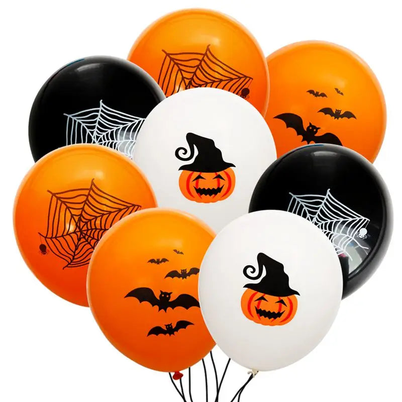 12 PALLONCINI TEMA HALLOWEEN